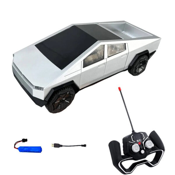 Tesla Cyber Truck RC Remote Control Vehicle, 1:12 Scale, Includes Rechargeable Battery, Model TC500 - Image 2